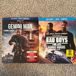 2x Will Smith Movies on DVD